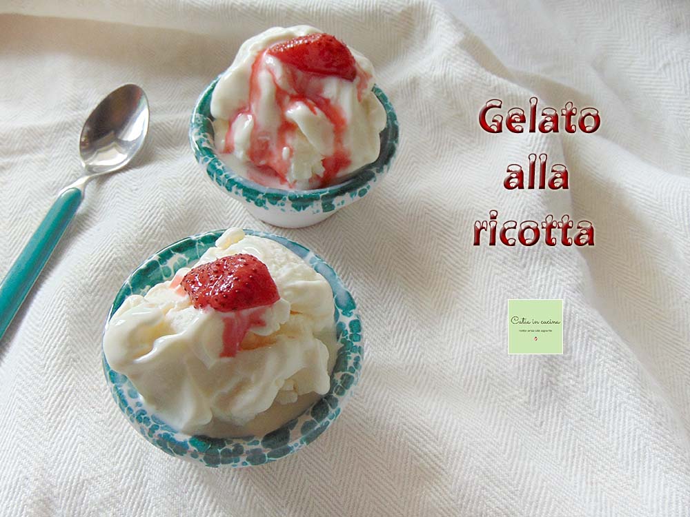 glace à la ricotta