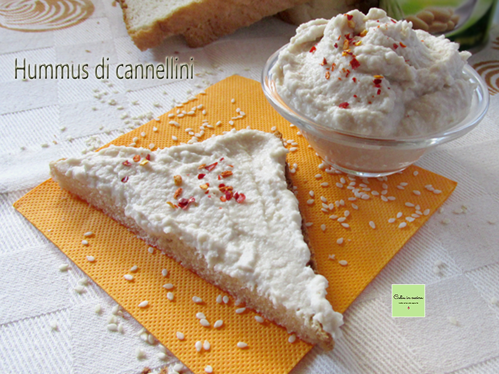 houmous de haricots cannellini