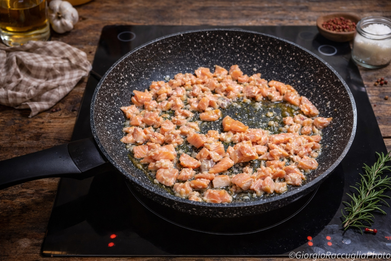 Farfallette au saumon