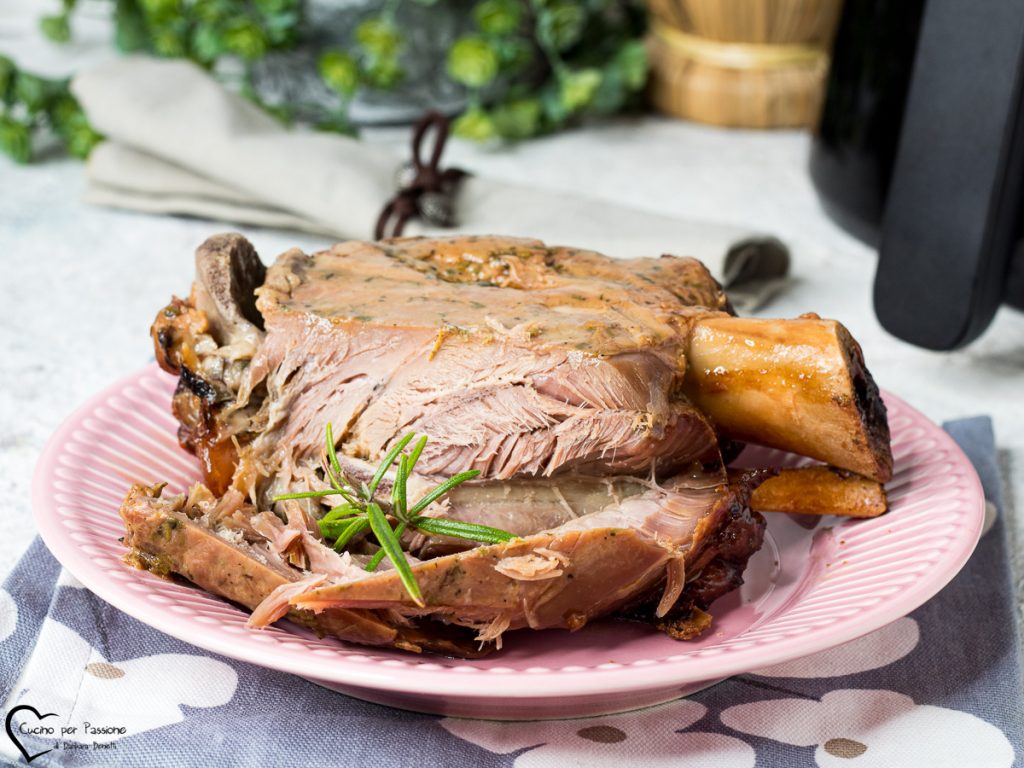 Jarret de porc en friteuse à air