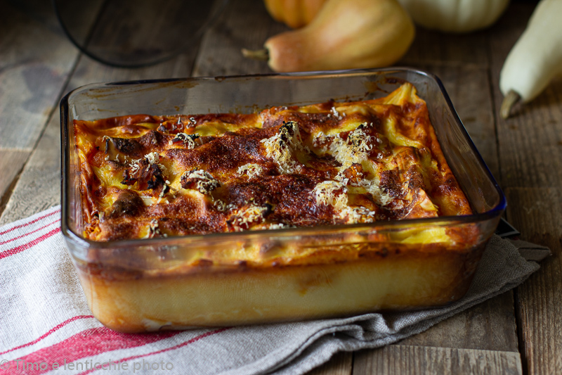 Lasagnes à la citrouille veg