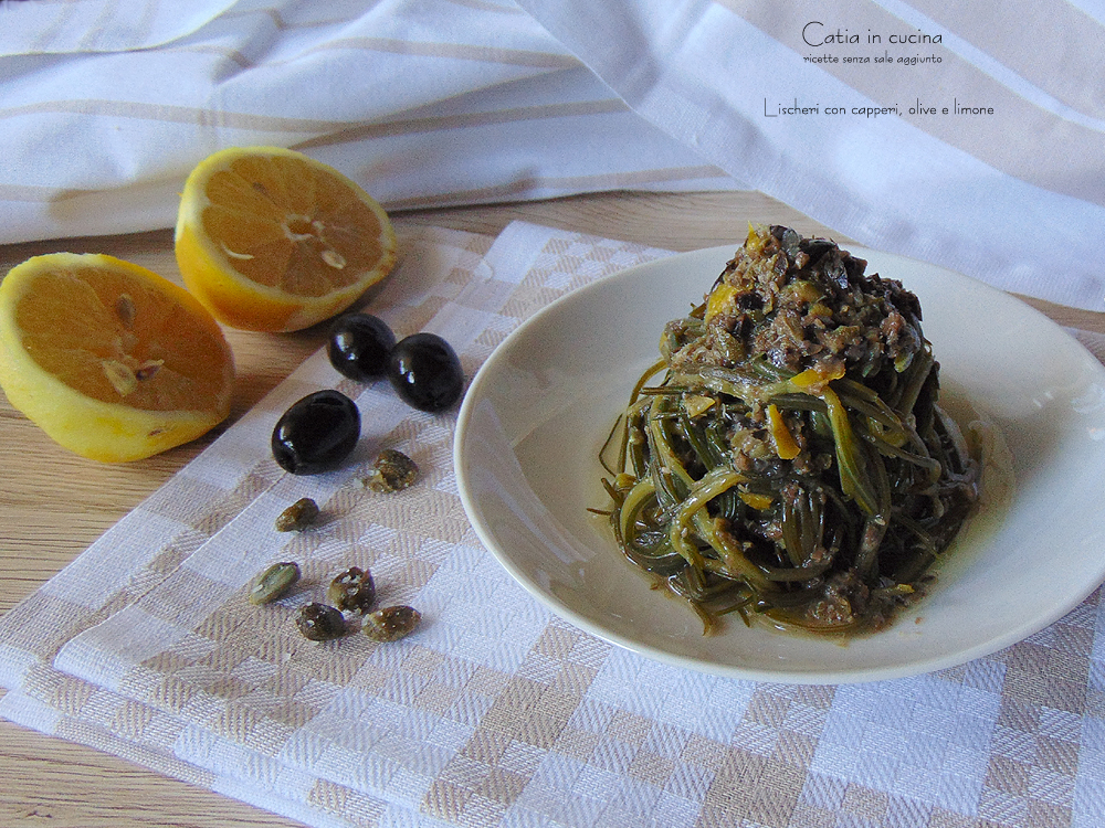 lischeri avec câpres olives et citron