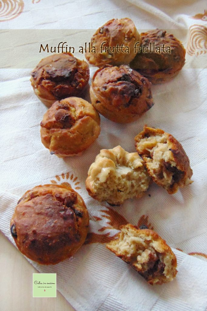 muffins à la purée de fruits