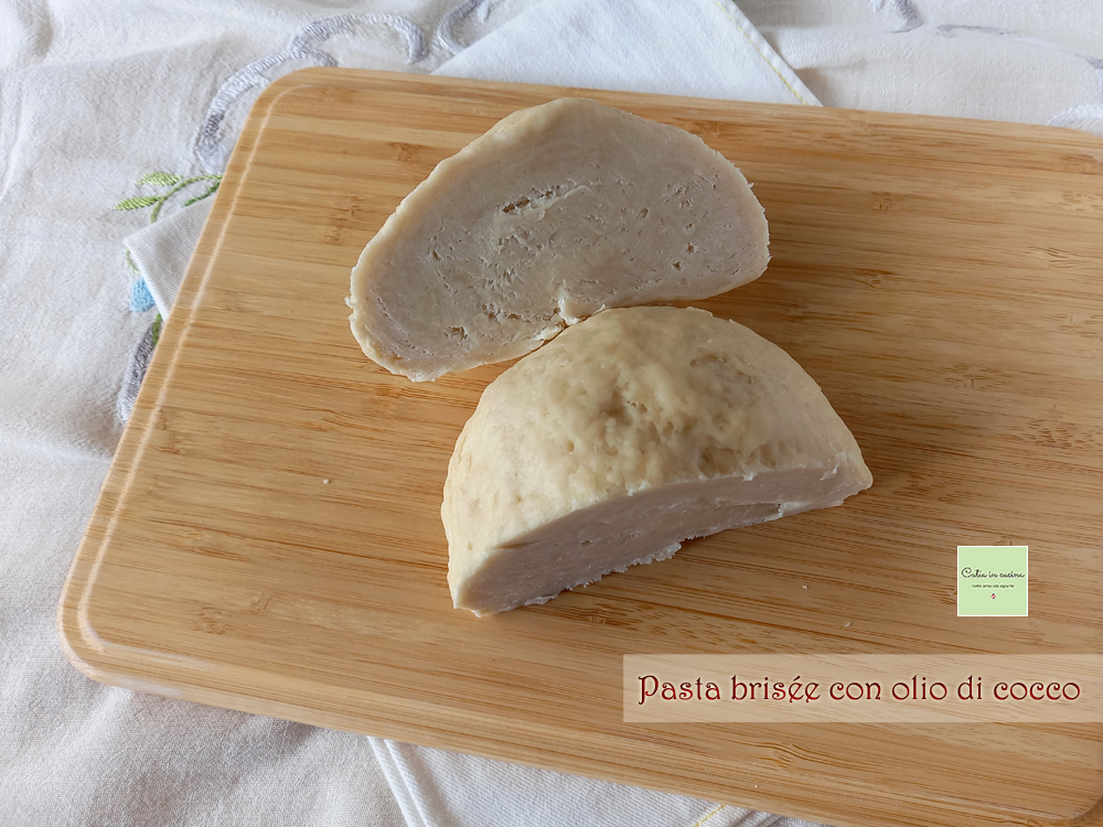 Pâte brisée à l&rsquo;huile de coco