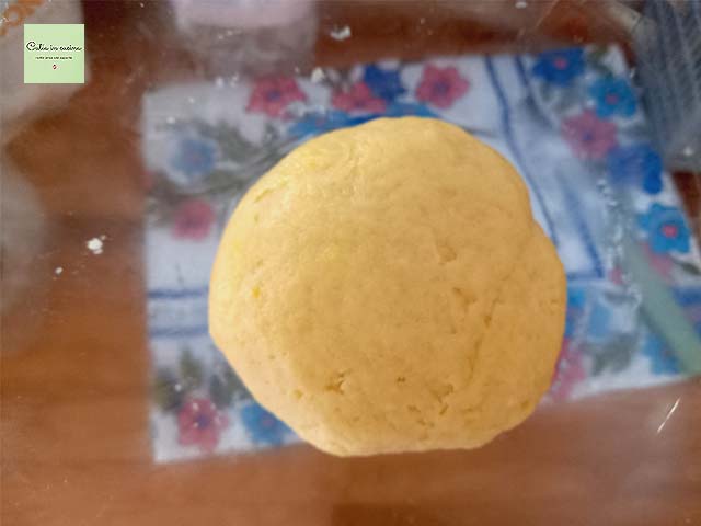 pâte sablée à l'huile demi-dose