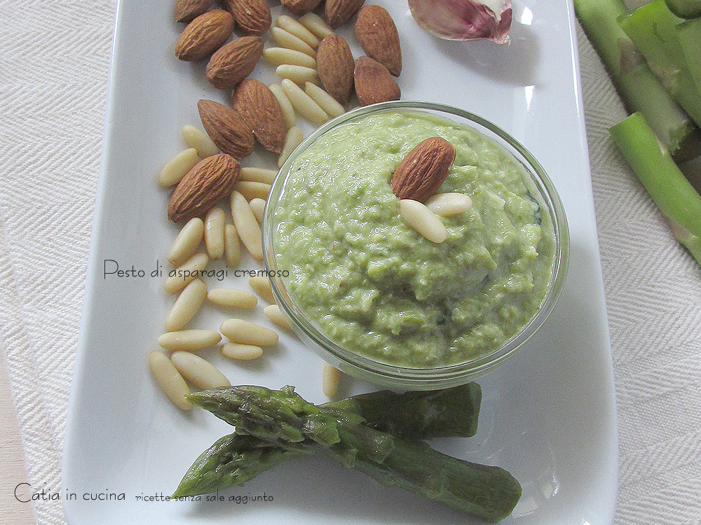 pesto d'asperges crémeux