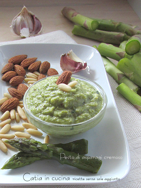 pesto d'asperges crémeux