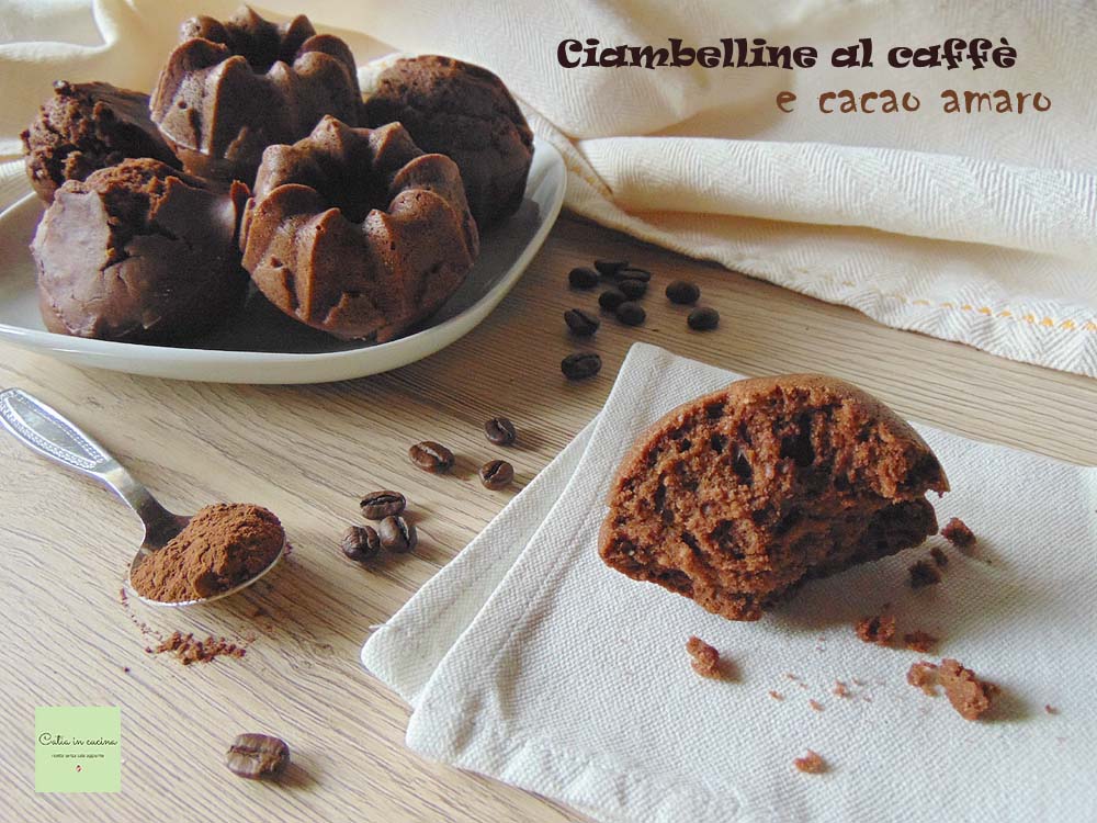 Petits gâteaux au café (et cacao)