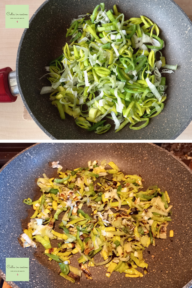 poireau pour farifrittata