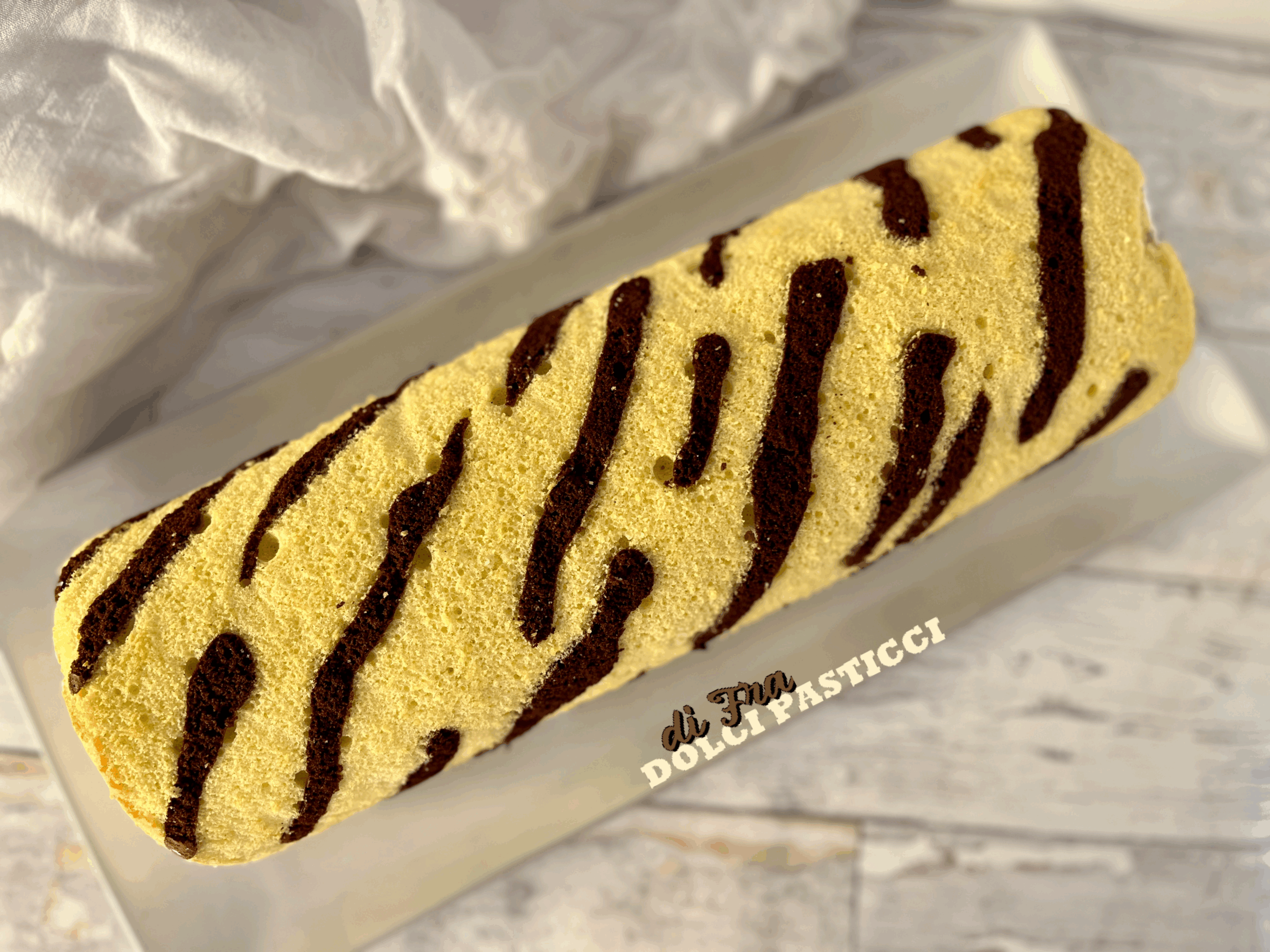 Roulé zébré sans gluten