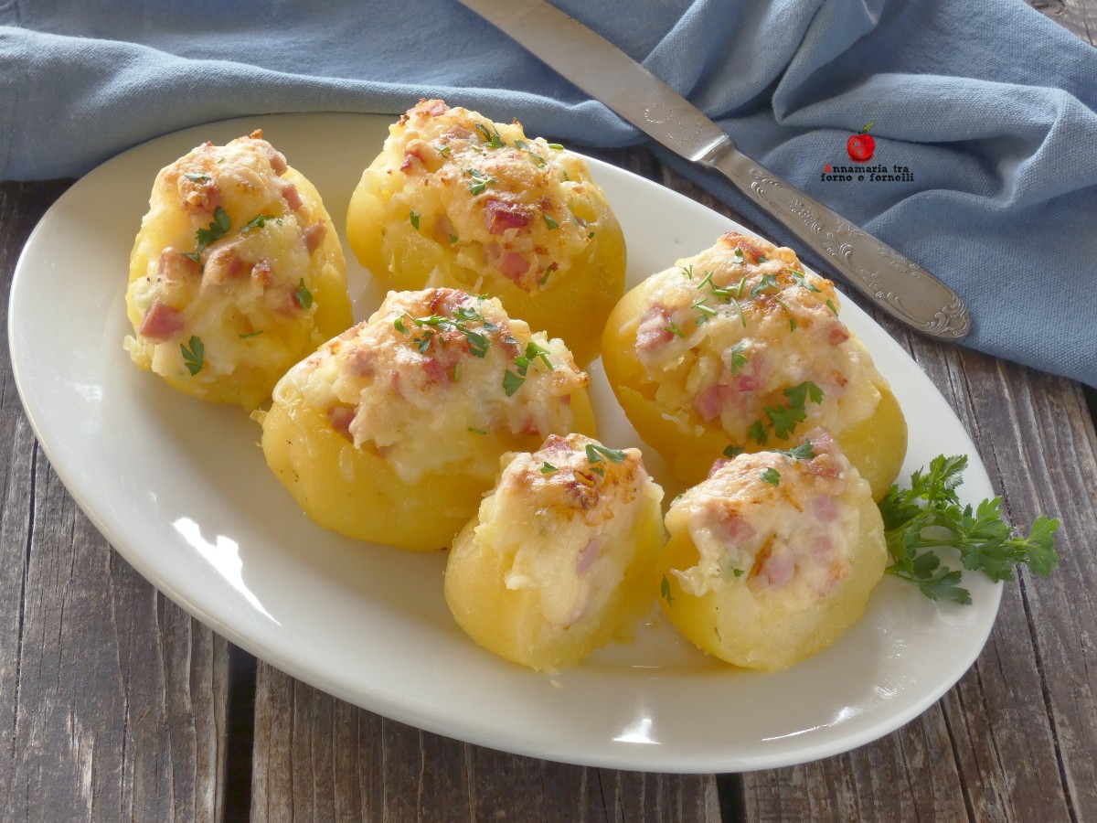 Pommes de terre farcies fondantes