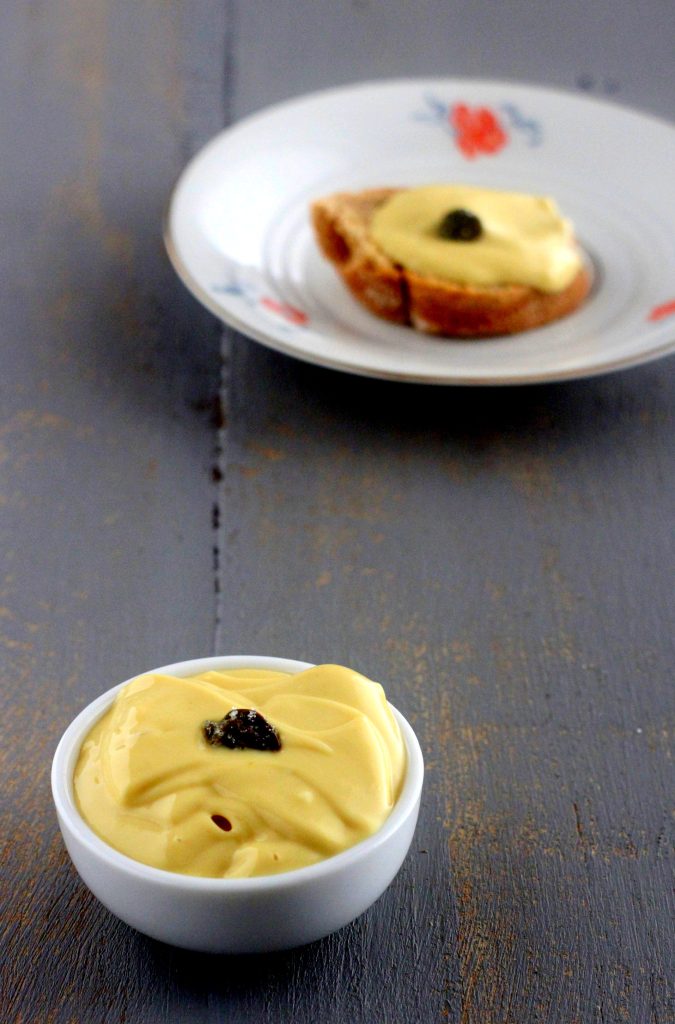 Mayonnaise goût moutarde