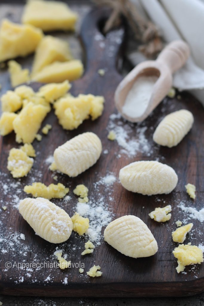 gnocchi avec polenta restante
