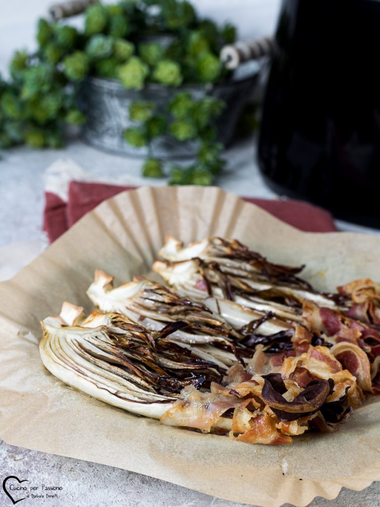 radicchio avec lard