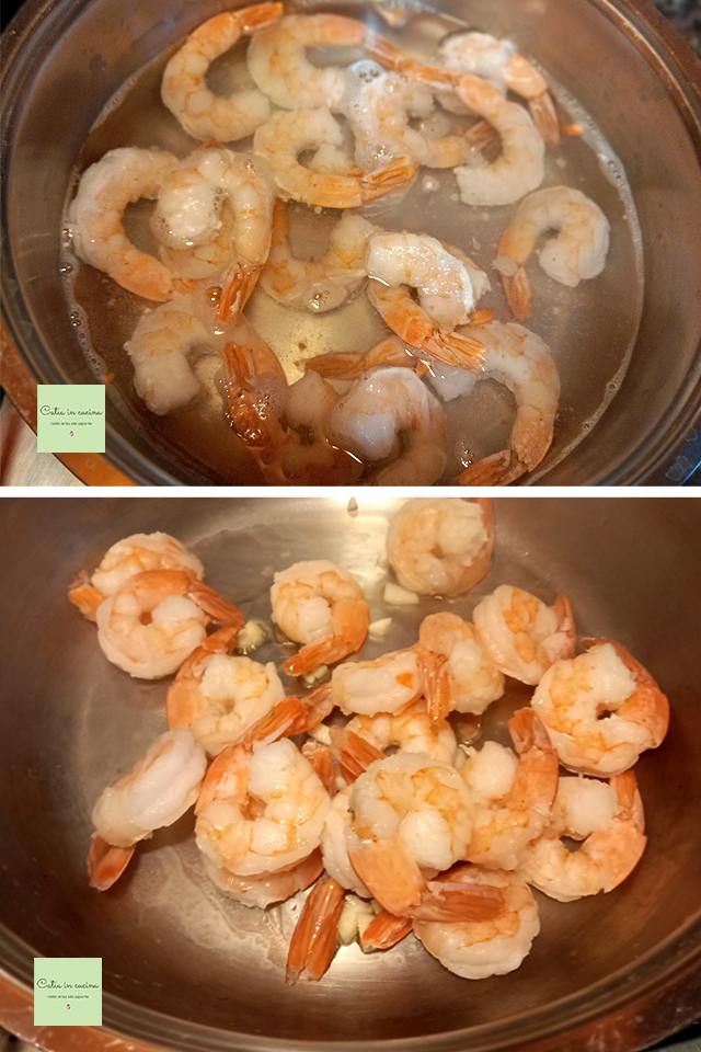 cuisson des crevettes