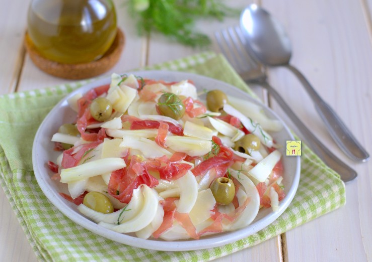 Salade de fenouil et bresaola