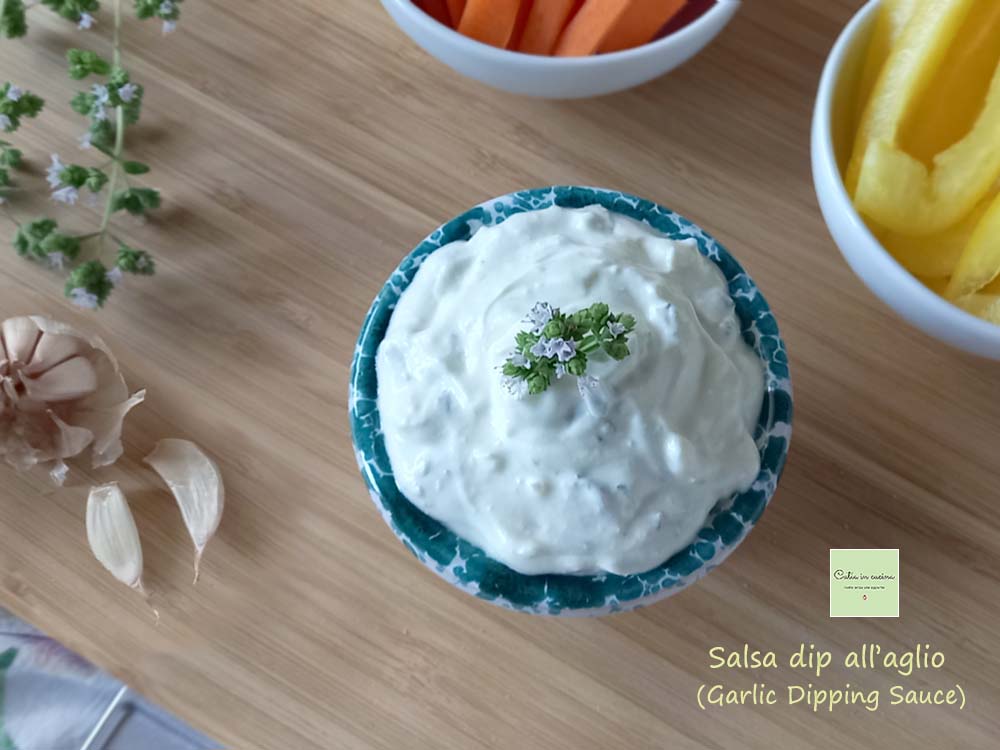 Sauce dip à l’ail (Sauce pour tremper à l&rsquo;ail)