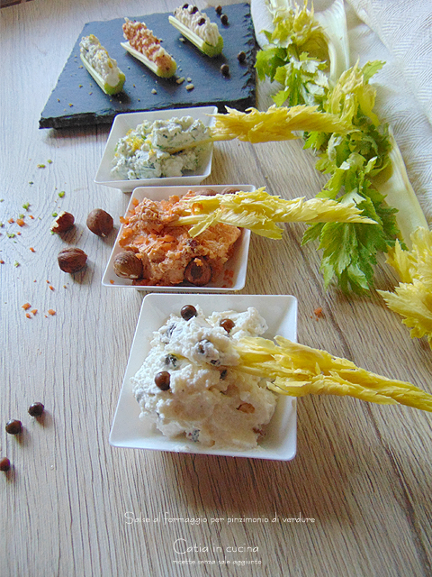 sauces au fromage pour pinzimonio
