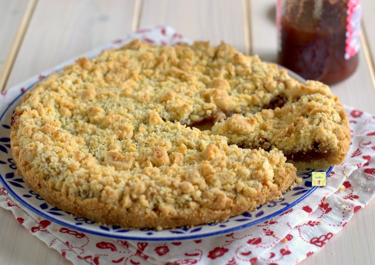 Sbriciolée à la confiture