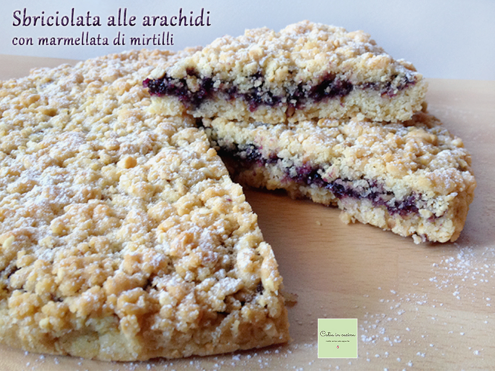 sbriciolée aux cacahuètes