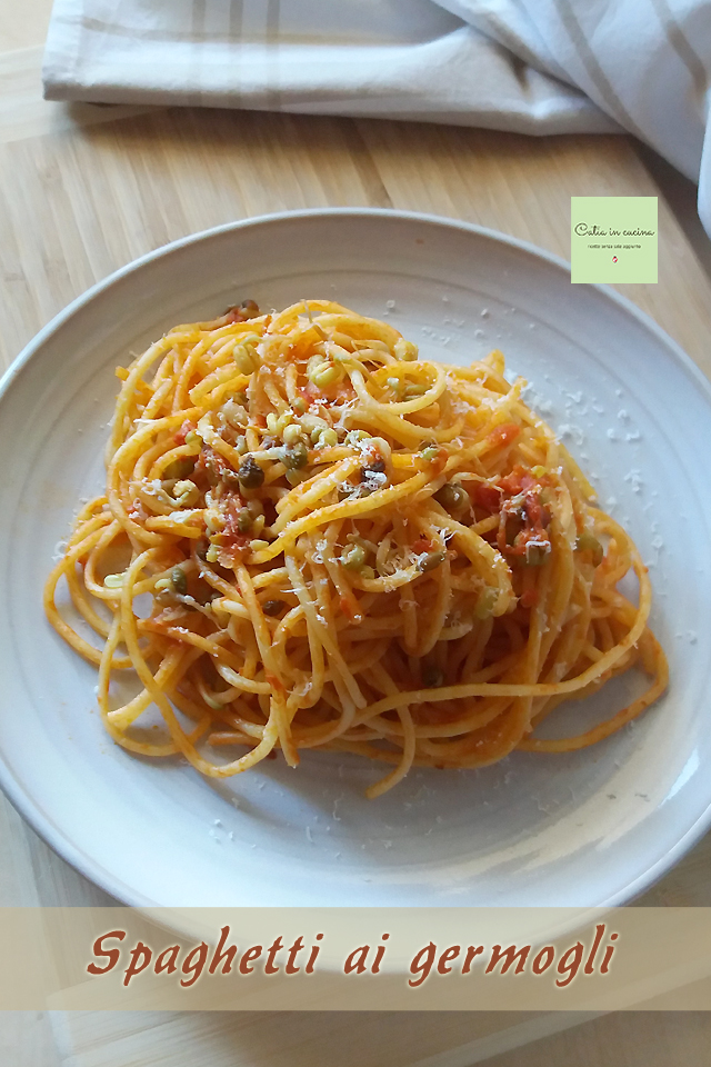 spaghettis aux germes