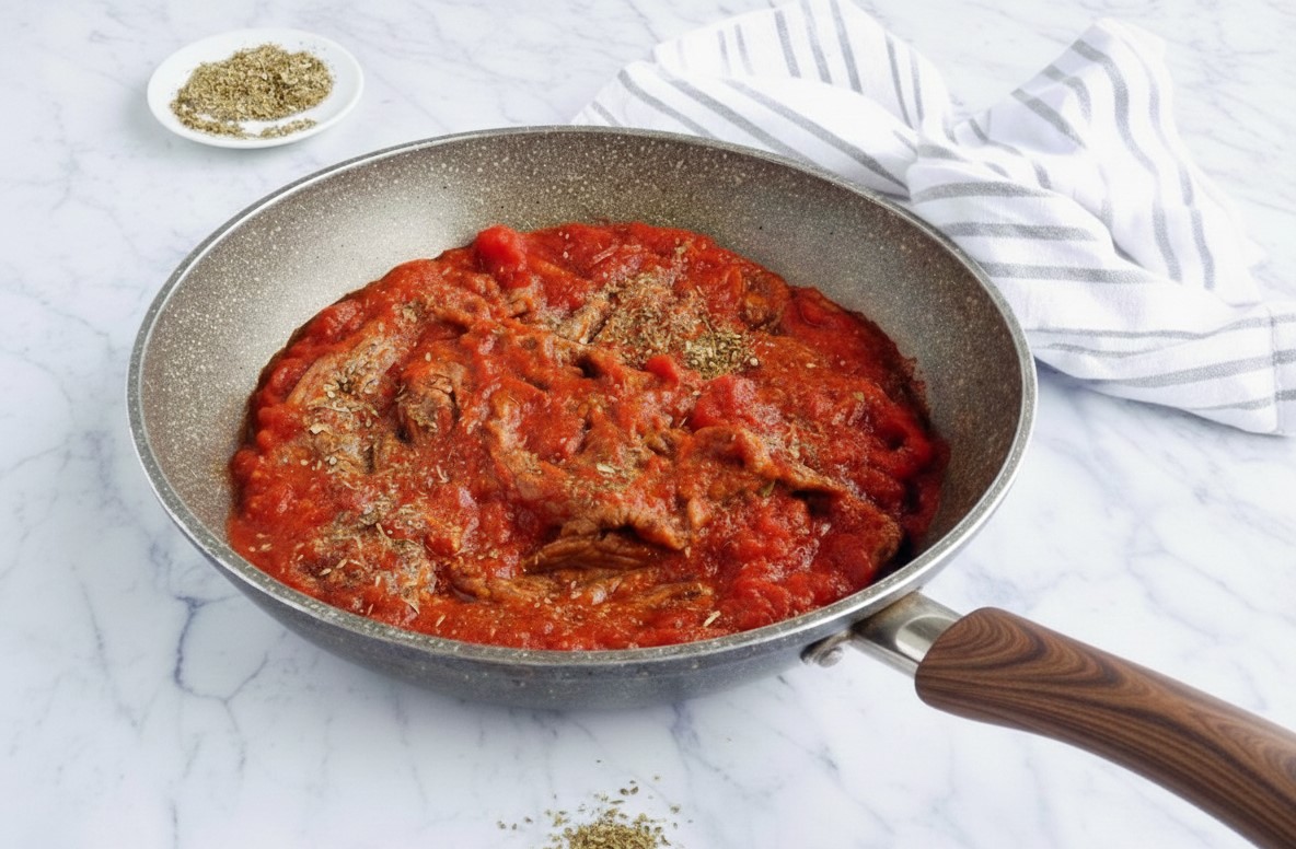 Straccetti à la pizzaiola