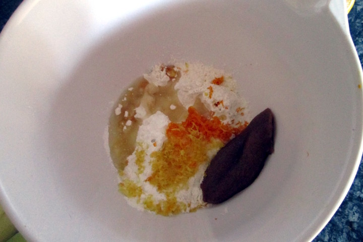 Struffoli vegan préparation, Mange sans Poids