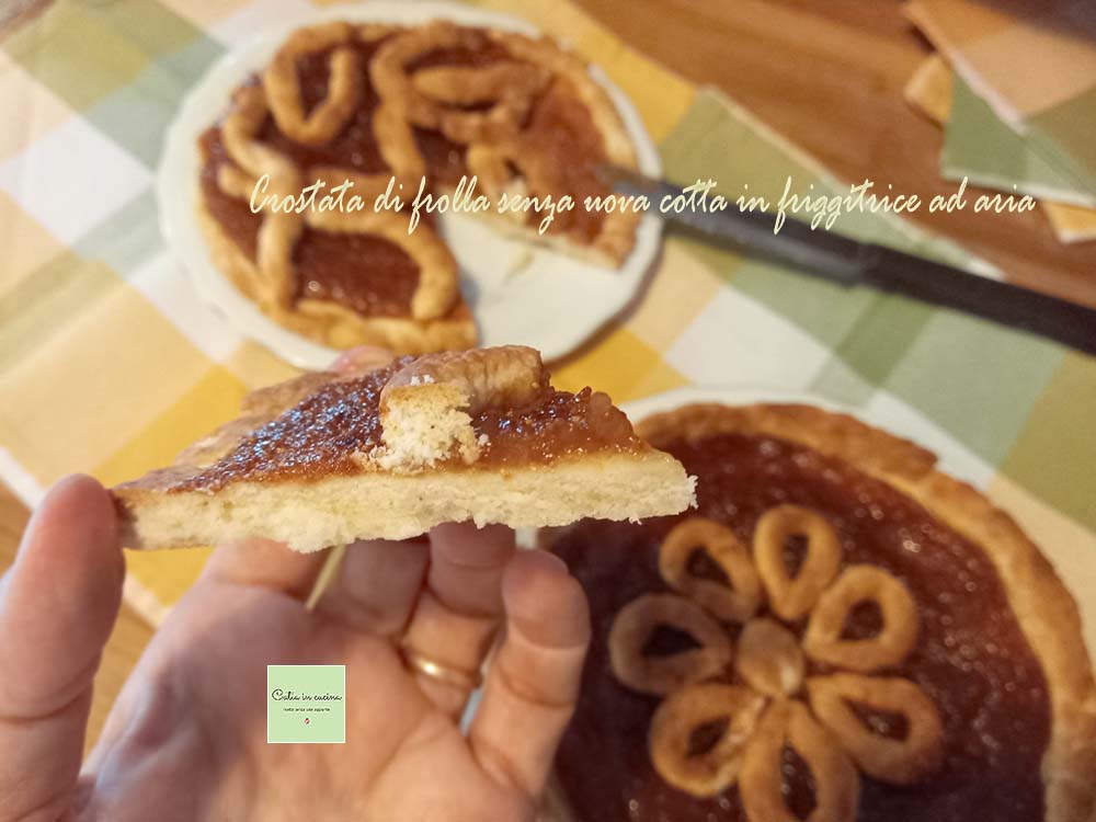 tarte à l'air fryer nouvelle édition tranche