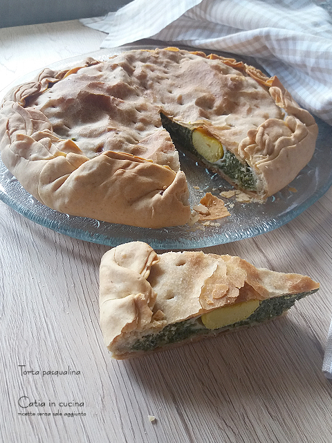 tarte pasqualina tranche
