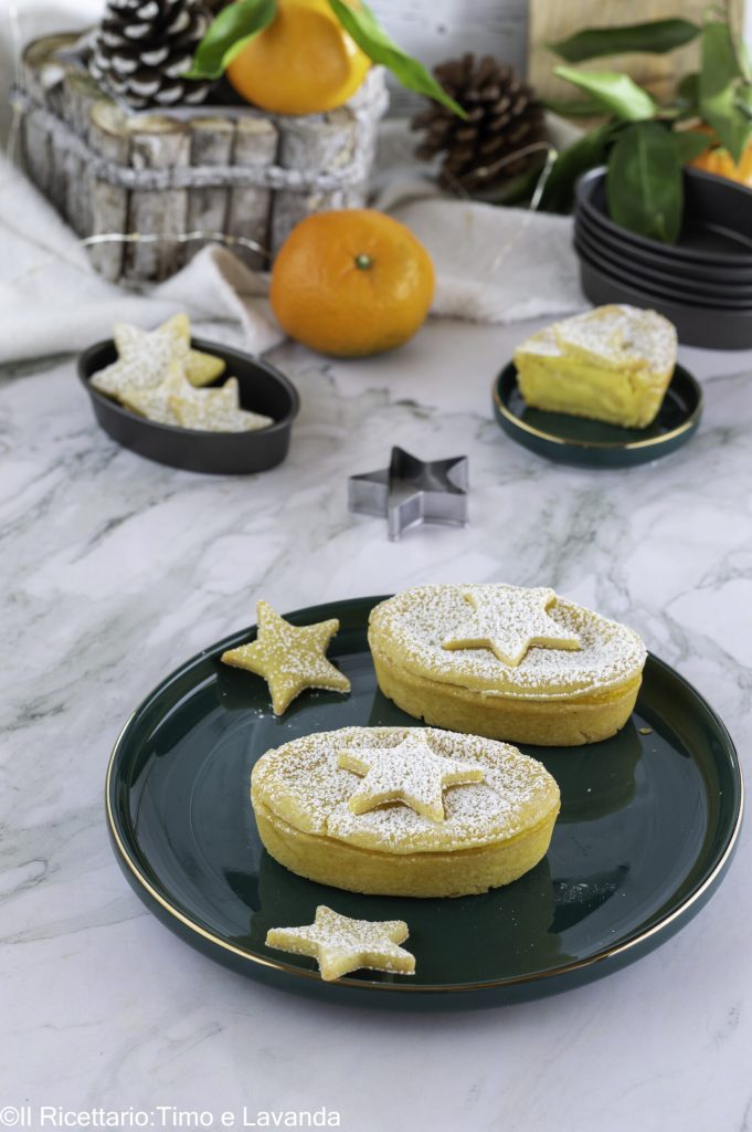 tartelettes à la crème d'agrumes