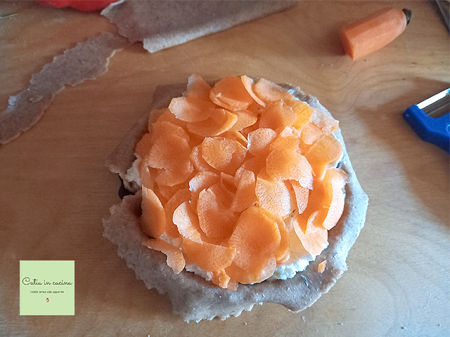 tartelette à la carotte