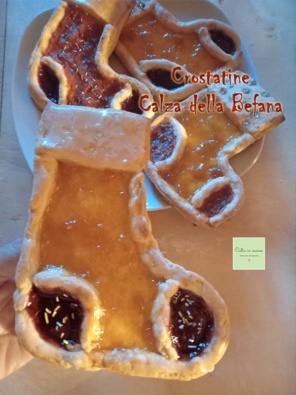 tartelettes chaussette de la befana