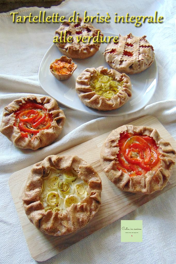 tartelettes de pâte brisée intégrale