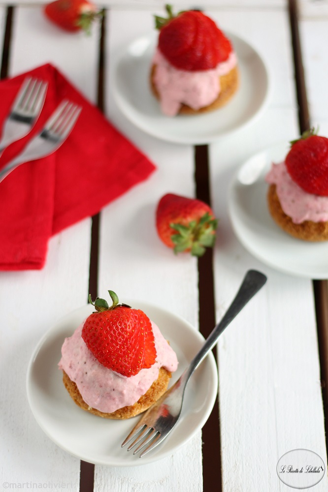 Tartelettes au citron et fraises