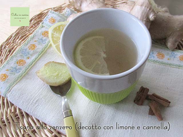 tisane au gingembre-décoction