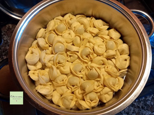 cuisson des tortelli