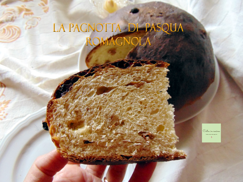 tranche de pain de pâques romagnol