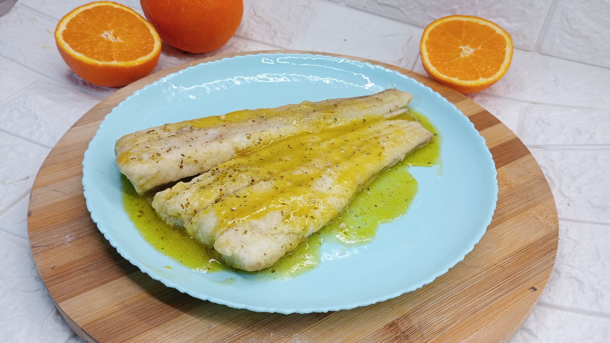 Saumonette à l&rsquo;orange