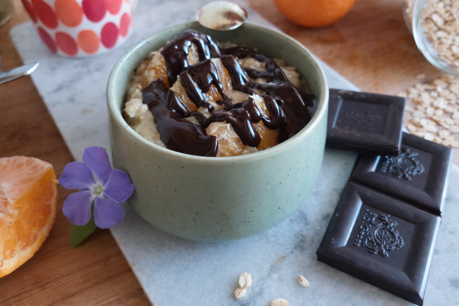 PORRIDGE ORANGE ET CHOCOLAT