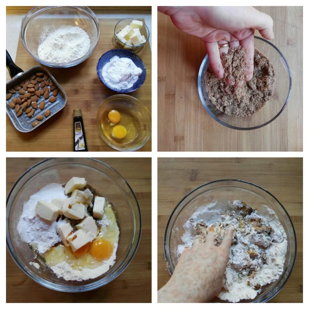 Pâte sablée aux amandes torréfiées