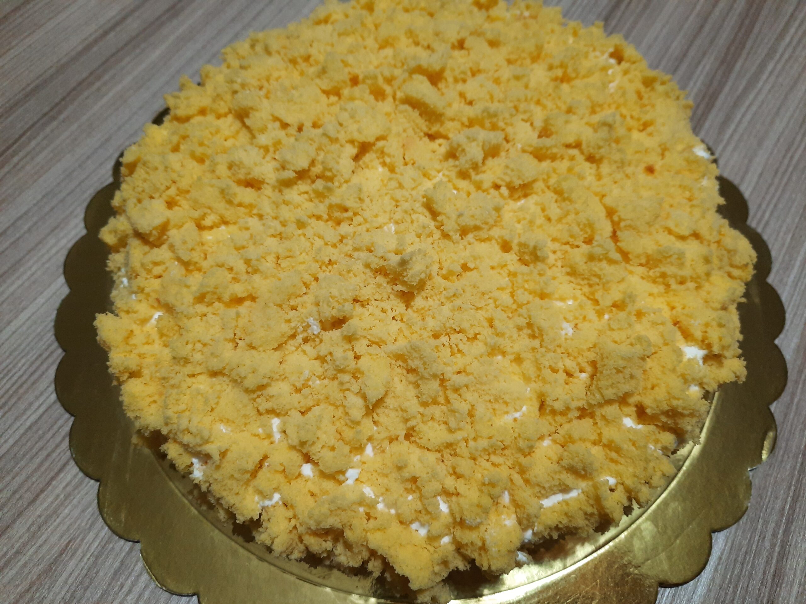 Gâteau mimosa – version revisitée au chocolat