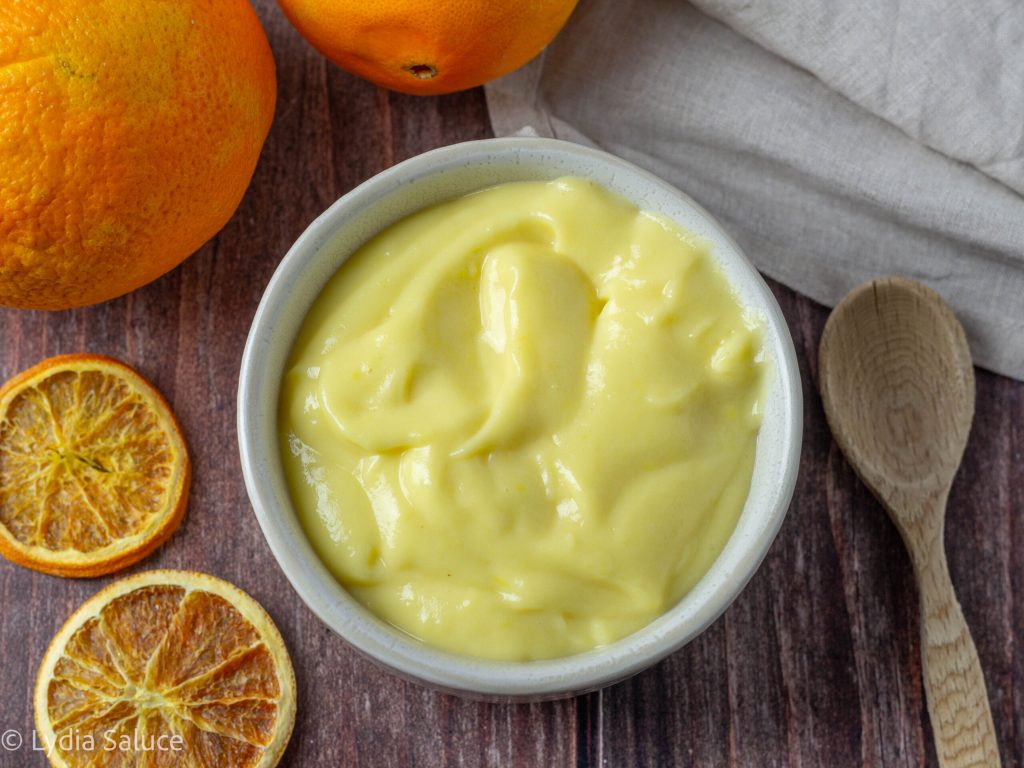 Crème pâtissière à l'orange