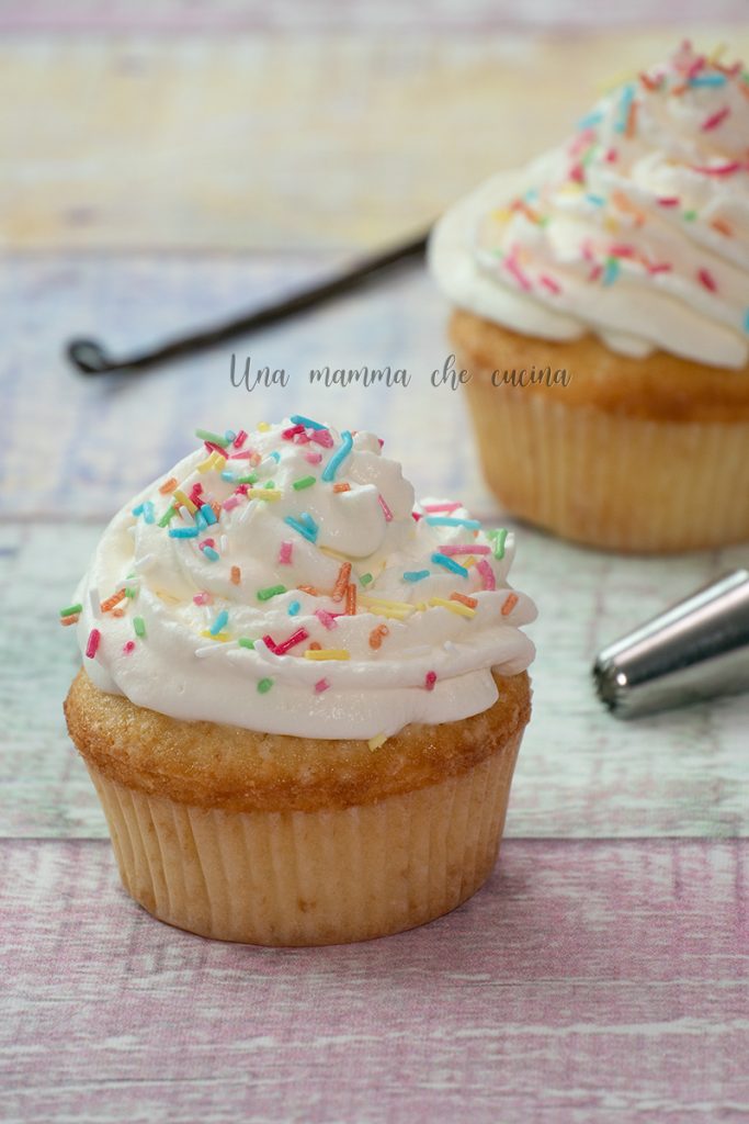 Cupcake à la vanille