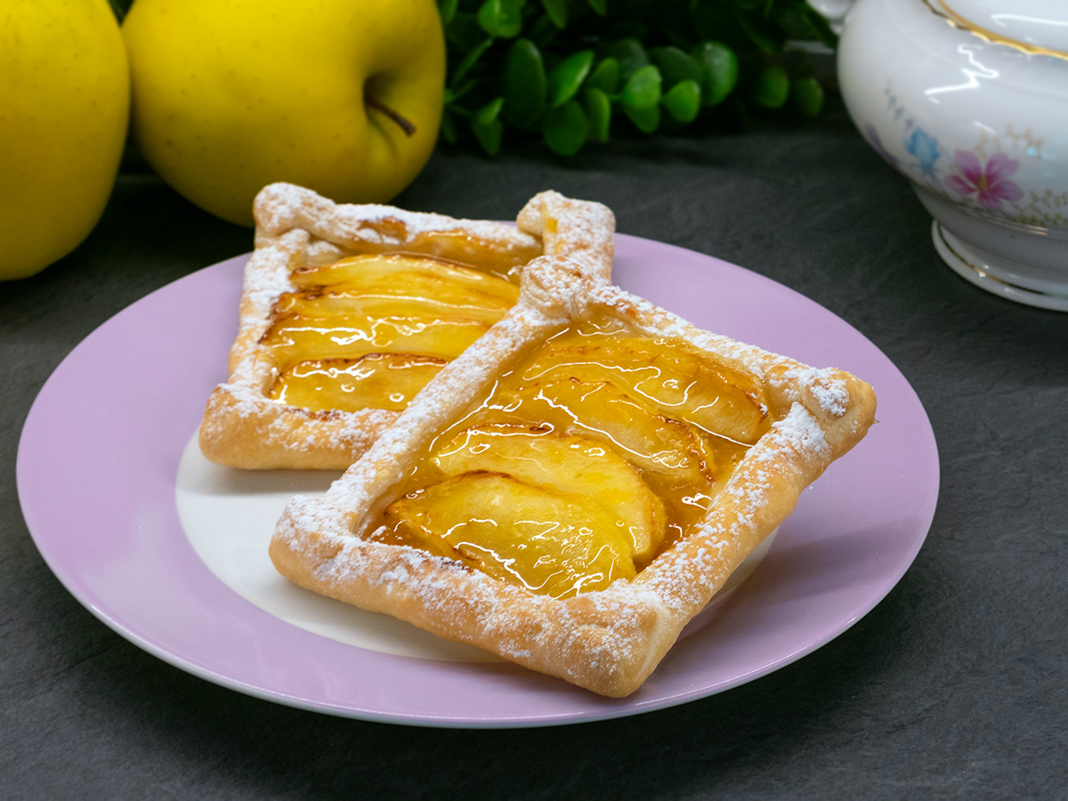 Feuilletés aux pommes à la friteuse à air