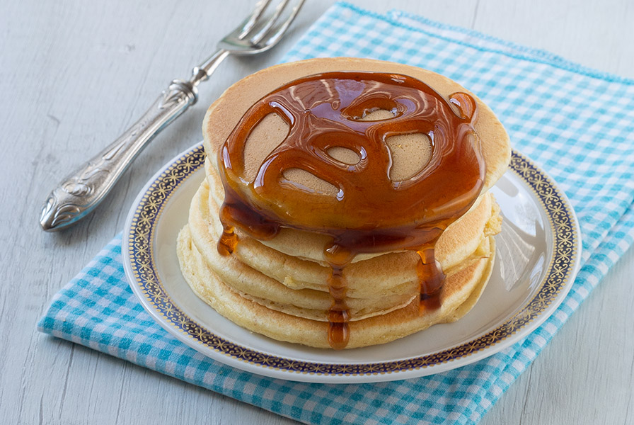 Pancakes au sirop d&rsquo;érable