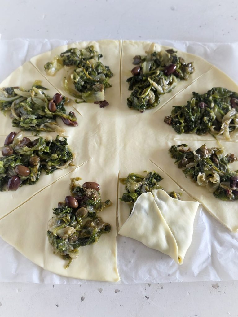 Étoile de pâte feuilletée