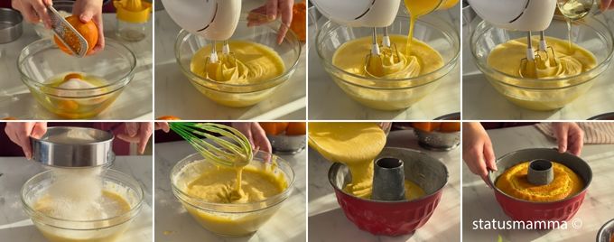 Gâteau à l'Orange Moelleux