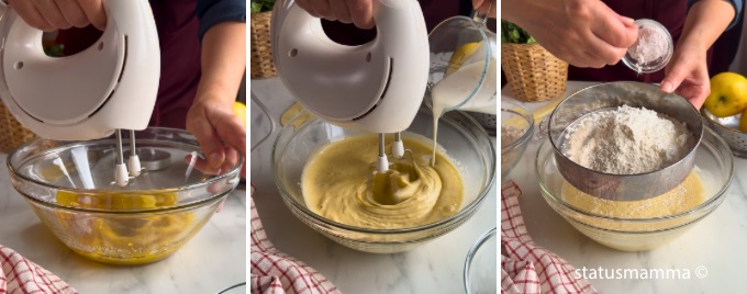 Gâteau aux Pommes avec Crème - étape 2