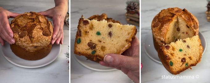 Gâteau panettone simple