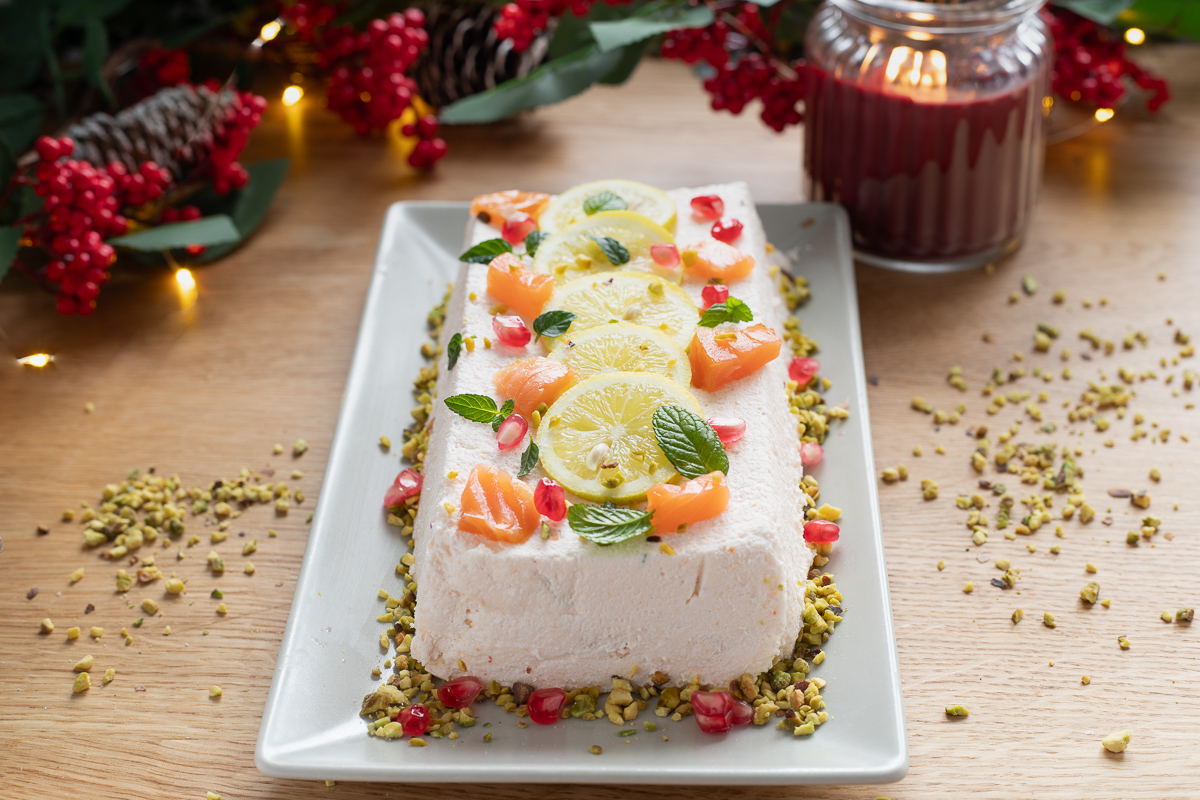 Bavarois salé au saumon, entrée de Noël rapide